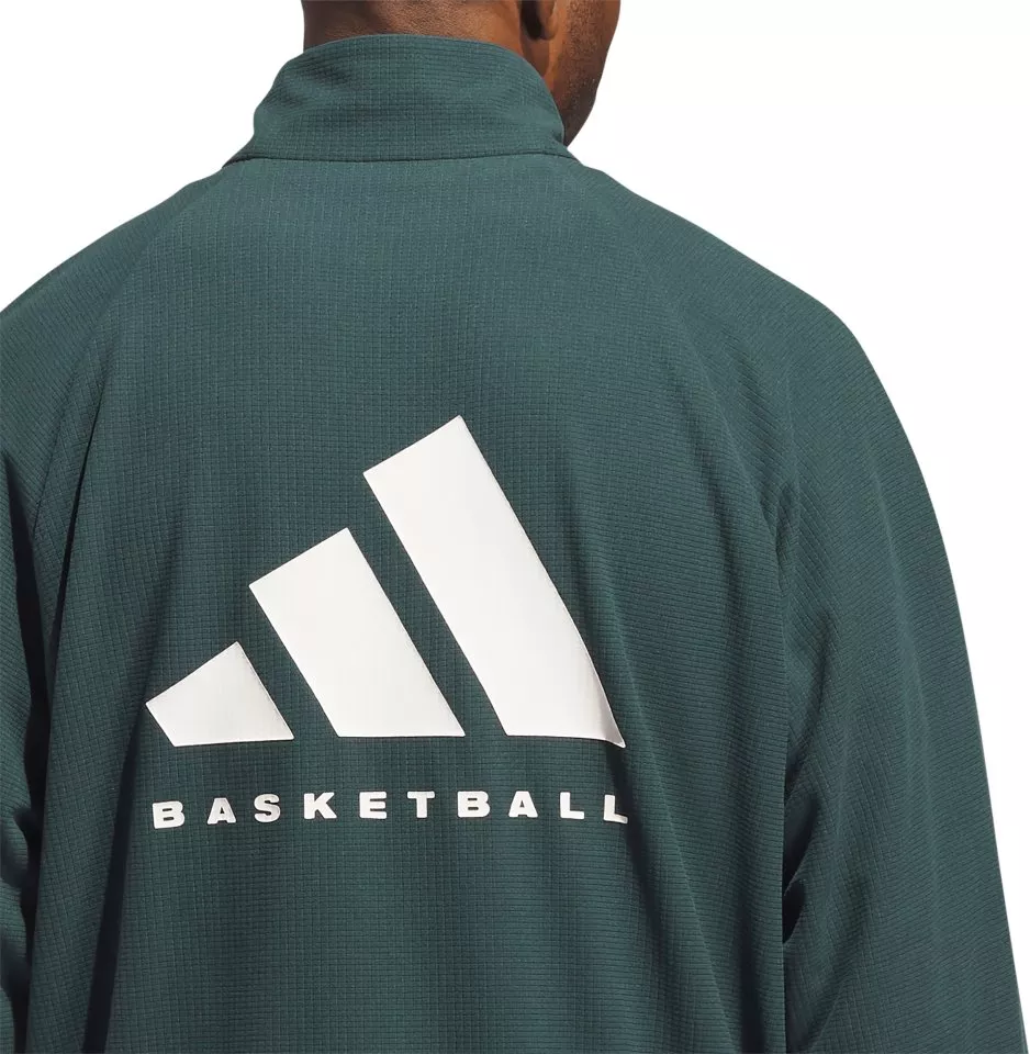 Hanorac adidas Originals Brushed Basketball Hooded Jacket