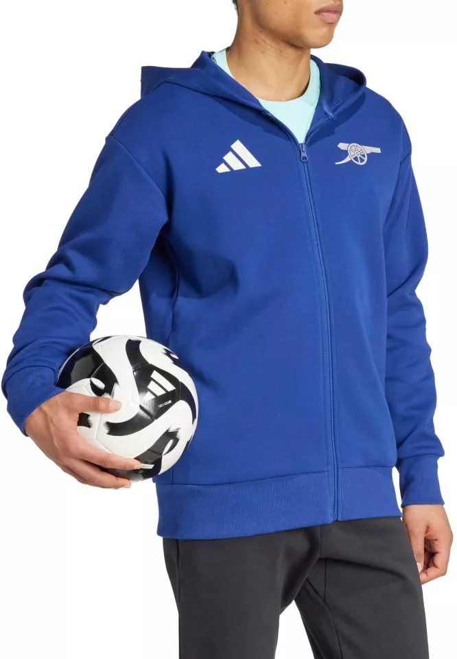 Jacheta cu gluga adidas FC Arsenal London Anthem jacket
