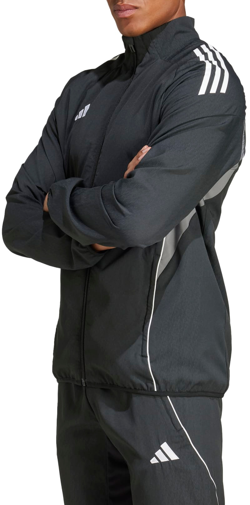 adidas TIRO25C PRE JKT Jack, M, Zwart