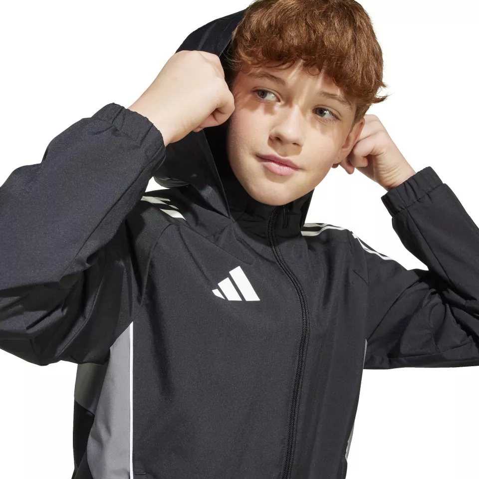 Hupullinen takki adidas TIRO25C AW JKTY