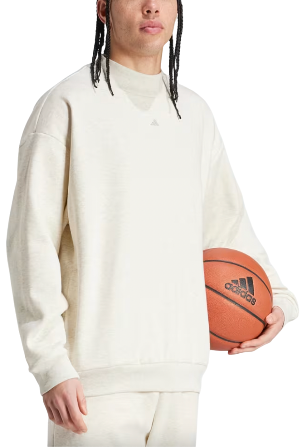 Bluza adidas Basketball Crewneck