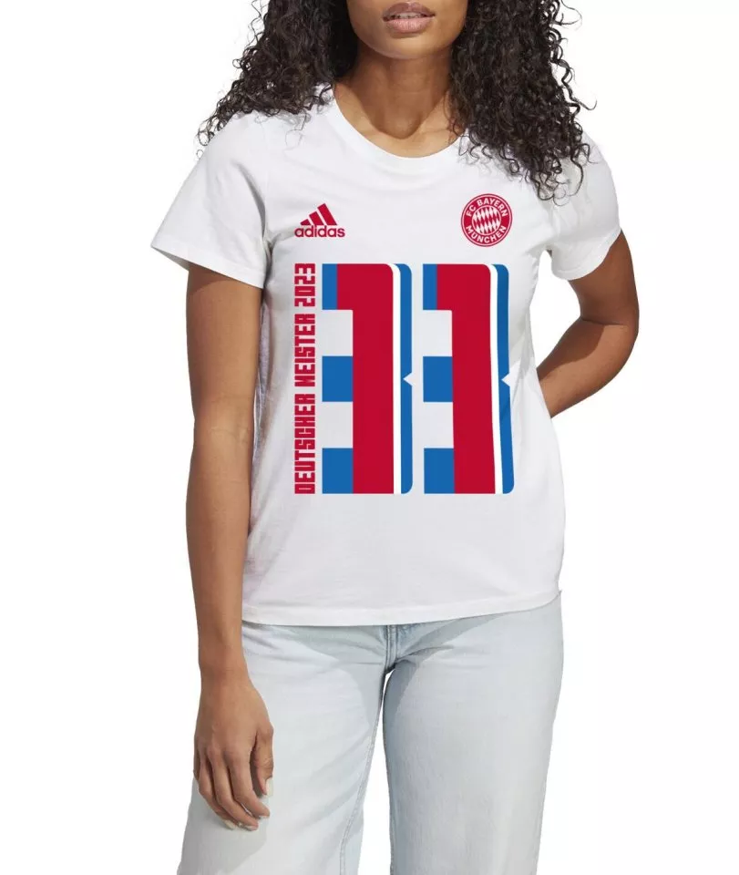 Koszulka adidas FC Bayern Munchen Meister T-shirt 2023 W