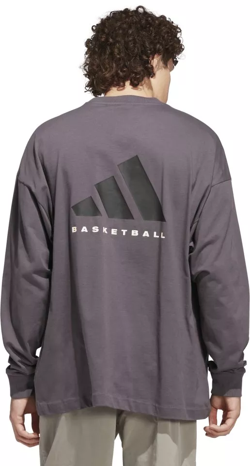 Tricou cu maneca lunga adidas Basketball LS