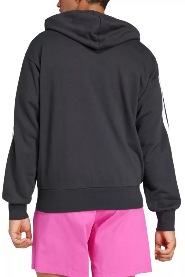 Суитшърт с качулка adidas Sportswear Essentials 3-Stripes French Terry Full-Zip