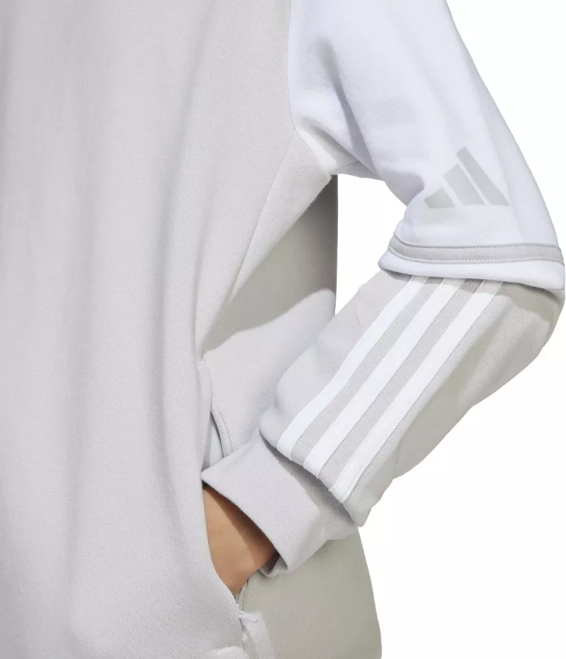 Sweatshirt med huva adidas SQ25 SW HOOD Y