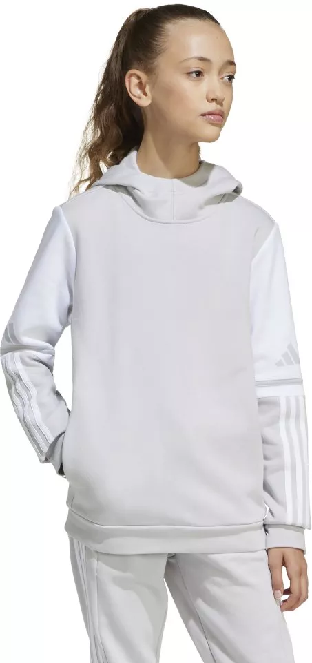 Sweatshirt med huva adidas SQ25 SW HOOD Y