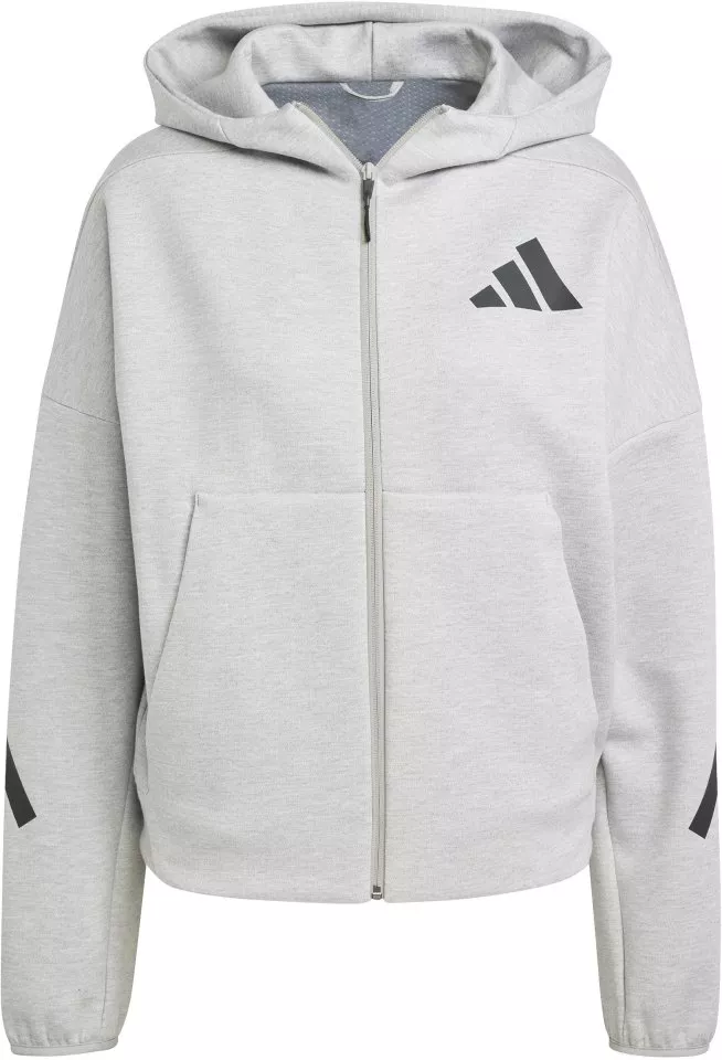 Sweatshirt med huva adidas Sportswear W Z.N.E. FZ