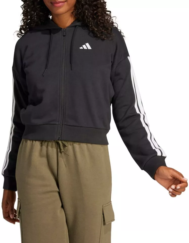 Sweatshirt com capuz adidas Sportswear W 3S FT FZ HD