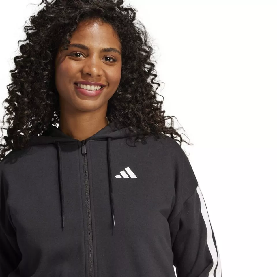 Sweatshirt com capuz adidas Sportswear W 3S FT FZ HD
