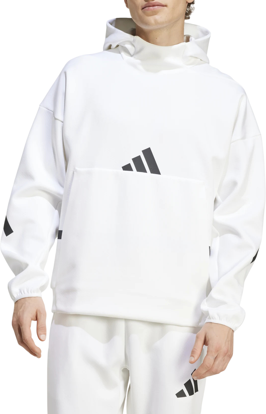 Sweatshirt med huva adidas Z.N.E Hoody