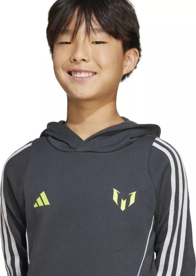 Суитшърт с качулка adidas Messi Hoody Kids
