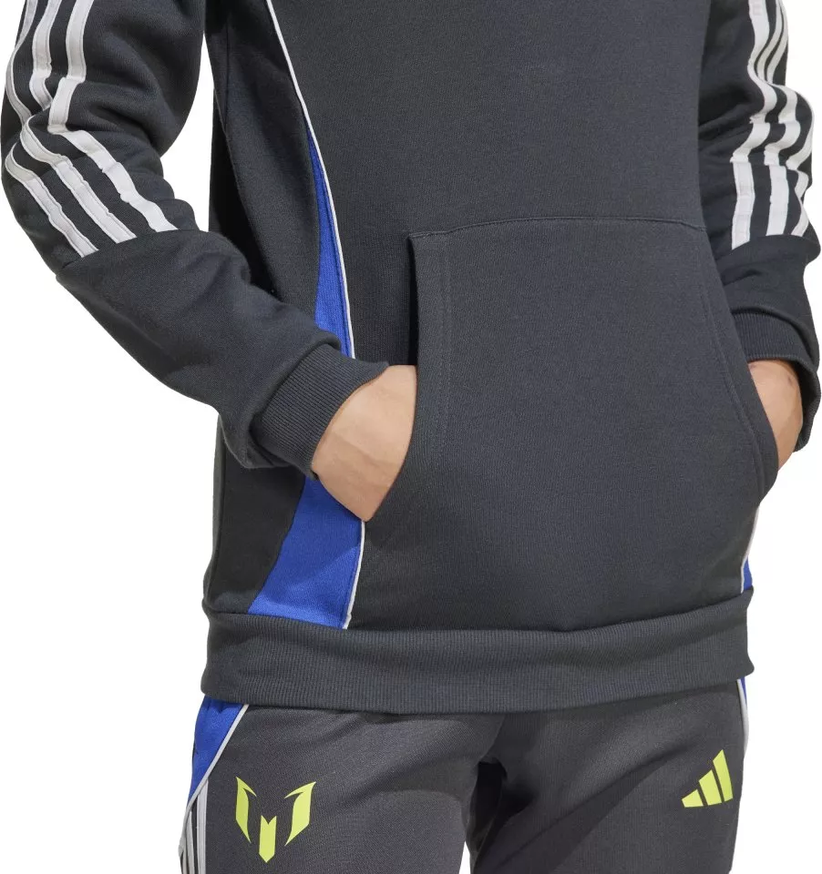Суитшърт с качулка adidas Messi Hoody Kids