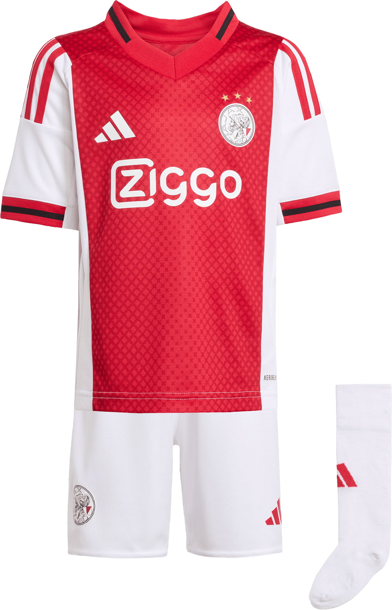 adidas AJAX AMSTERDAM HOME 2025/26 KIDS SET Szett