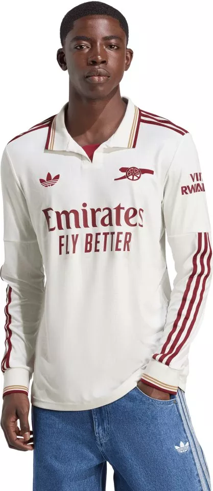 Риза с дълги ръкави adidas Originals FC Arsenal London Long Sleeve 3rd Jersey 2025/26