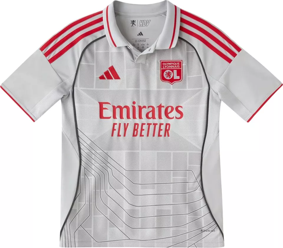 Dres adidas Olympique Lyonnais 3rd Jersey 2025/26 Kids