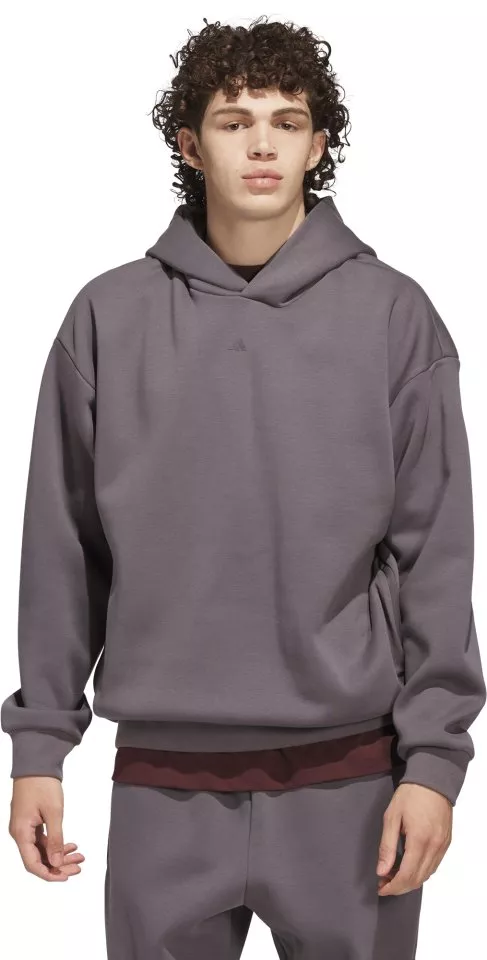 Sweatshirt med huva adidas Adi Basketball Hoody