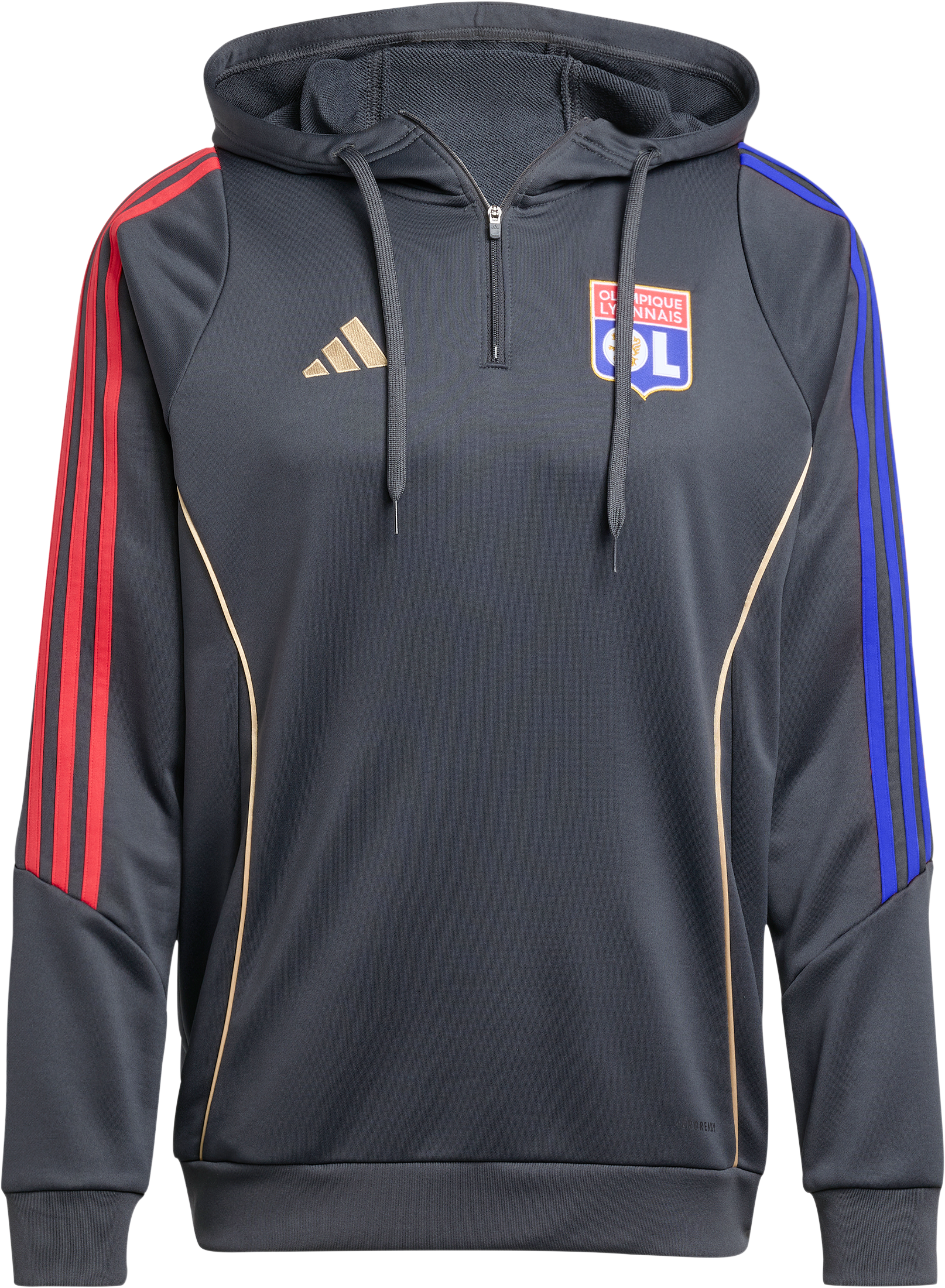 Φούτερ-Jacket με κουκούλα adidas OL TR HOODY 2025/26