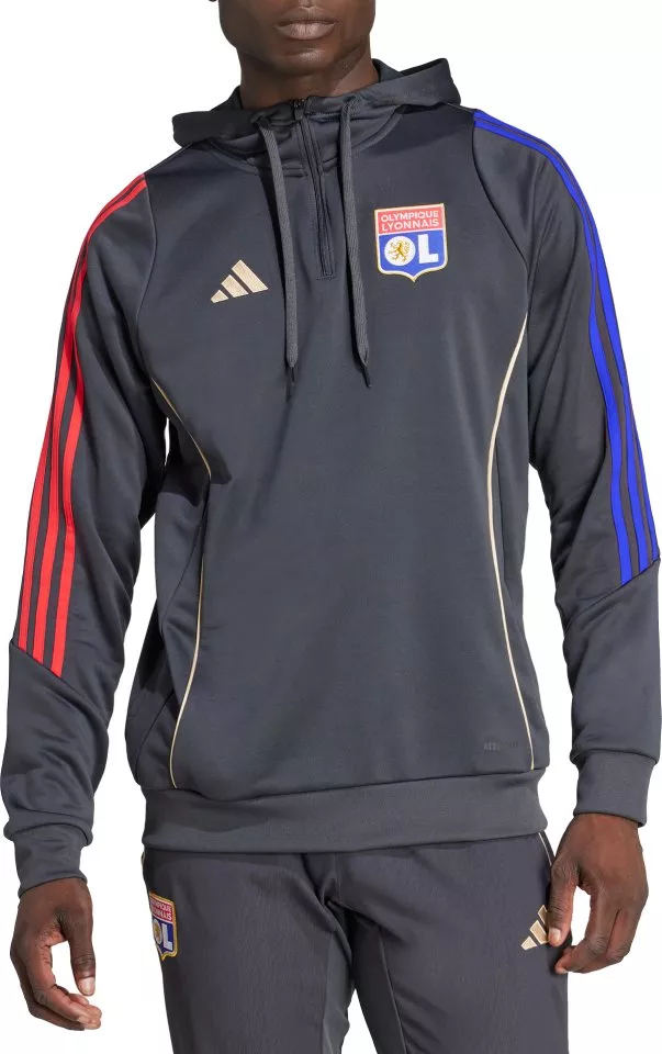 Φούτερ-Jacket με κουκούλα adidas OL TR HOODY 2025/26