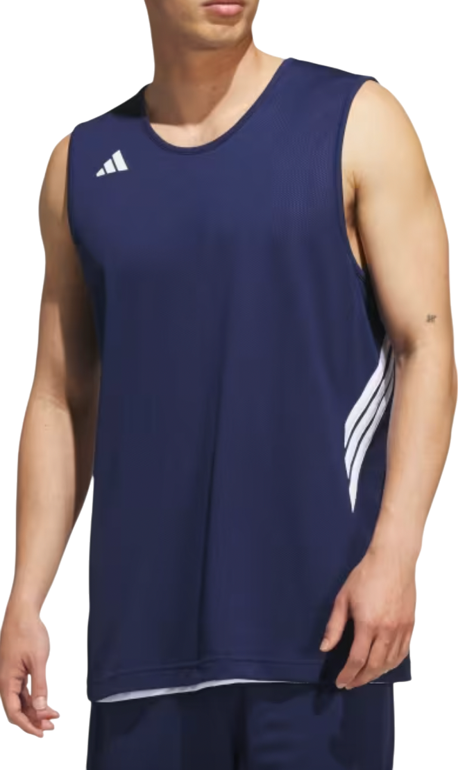 Pánský basketbalový dres bez rukávů adidas 3G Speed Reversible Basketball Aeroready