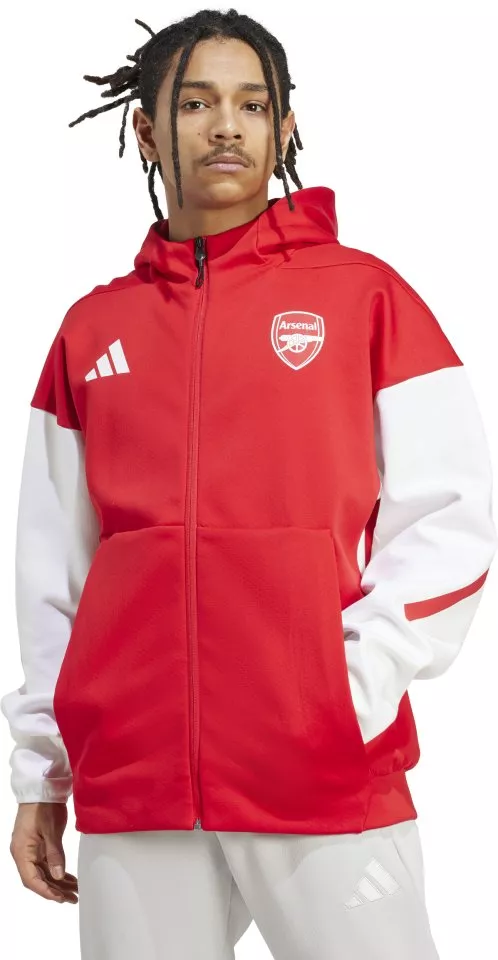 Kurtka z kapturem adidas Arsenal FC Z.N.E. Anthem Jacket