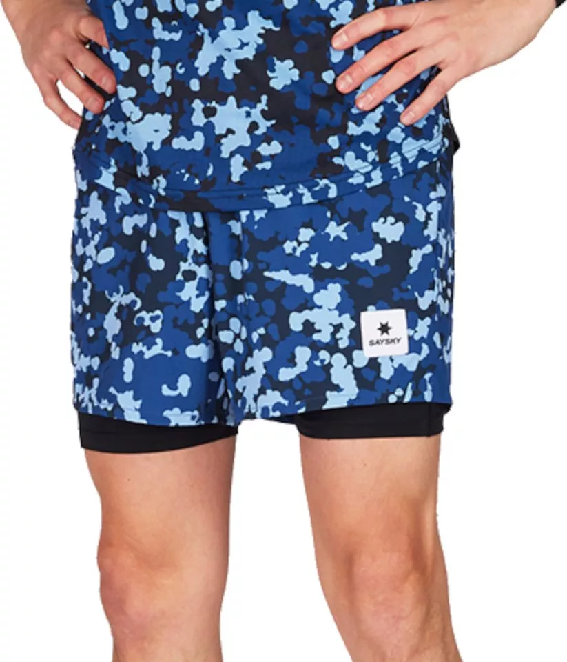 Saysky 2 in 1 Camo Pace Shorts 5