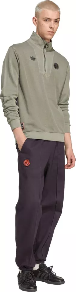 Тениска с дълъг ръкав adidas Originals FC Bayern Munich Icon Halfzip Jacket