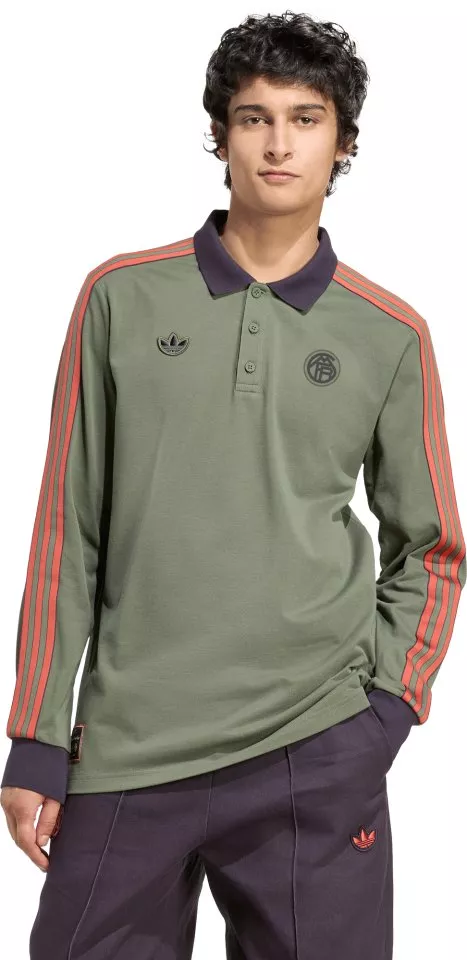 T-Shirt de manga comprida adidas Originals FC Bayern Munich Icon Long Sleeve Polo
