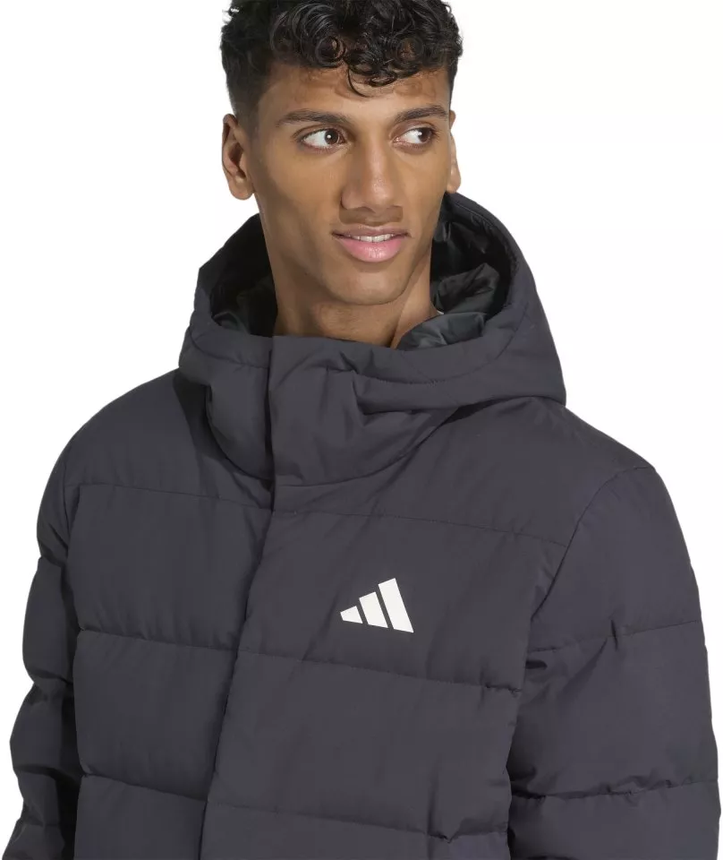 Chaqueta con capucha adidas Helionic CLIMAWARM Hooded Down