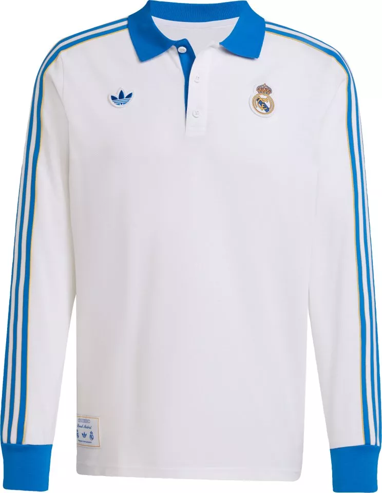 Tričko s dlhým rukávom adidas Originals Real Madrid Icon Long Sleeve Polo