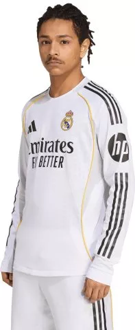 Real Madrid Authentic Home Long Sleeve 2025/26