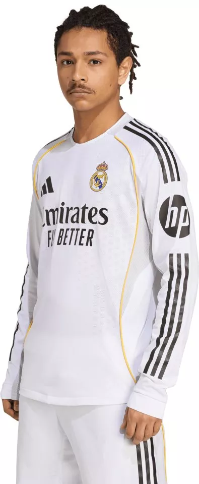 Bluza cu maneca lunga adidas Real Madrid Authentic Home Long Sleeve 2025/26