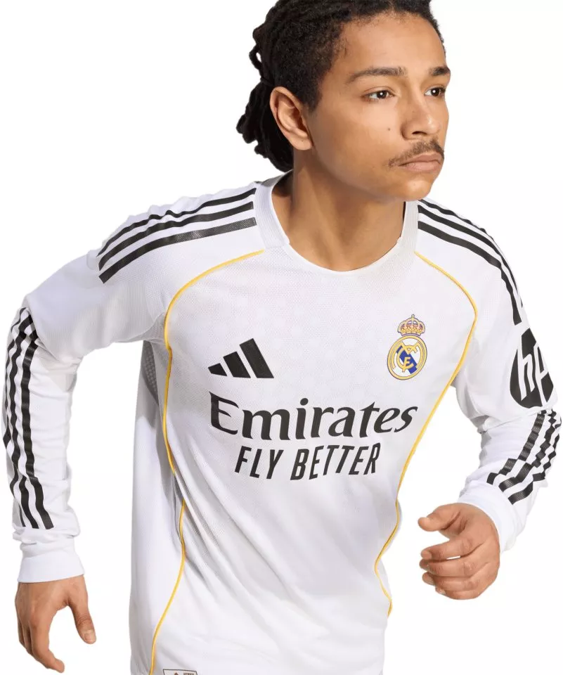 Bluza cu maneca lunga adidas Real Madrid Authentic Home Long Sleeve 2025/26