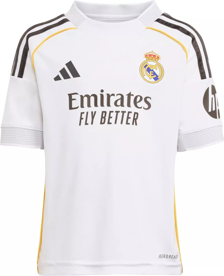 Conjunto adidas REAL H MINI 2025/26