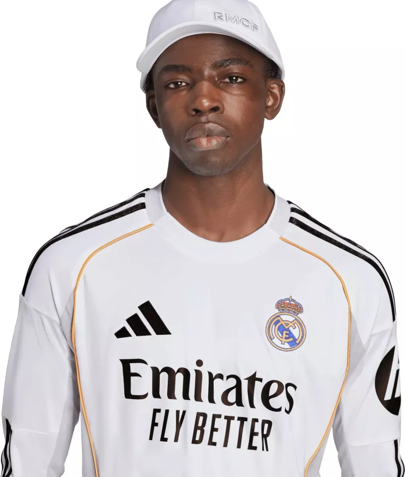 adidas Real Madrid Long Sleeve Home Jersey 2025/26 Hosszú ujjú póló