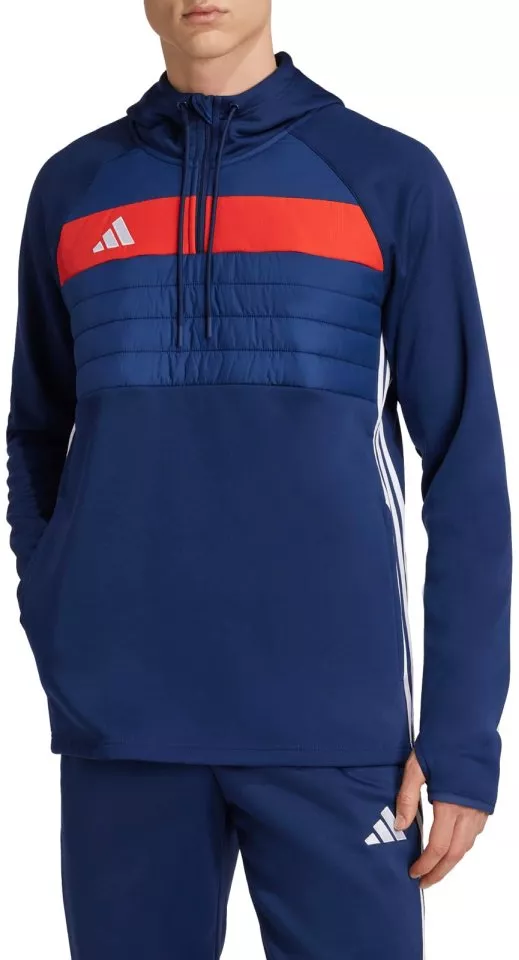 Sudadera con capucha adidas Tiro25 Essentials Winterized Training Top
