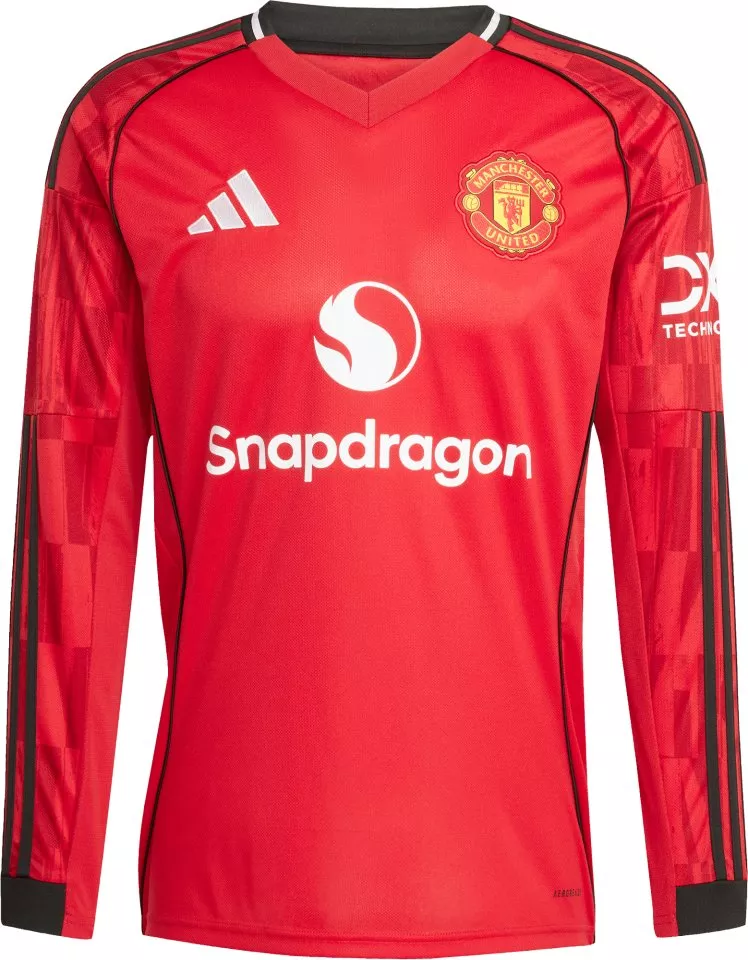 Μακρυμάνικη φανέλα adidas Manchester United Long Sleeve Home Jersey 2025/26