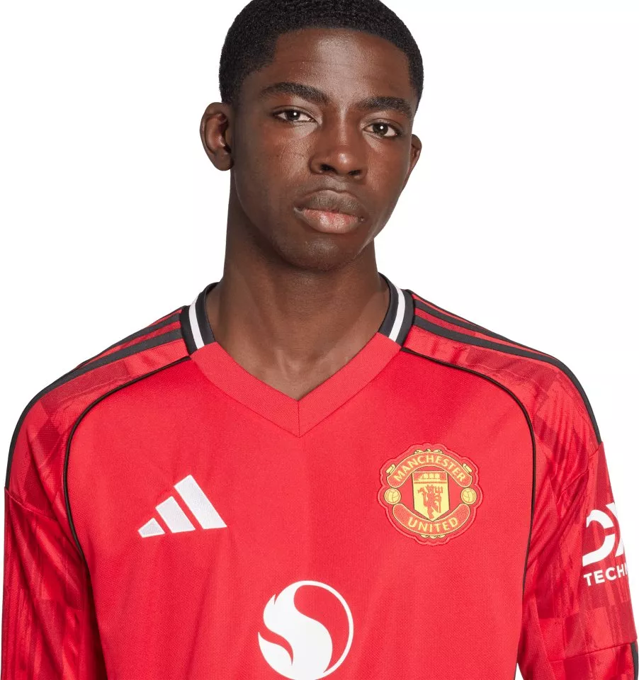 Μακρυμάνικη φανέλα adidas Manchester United Long Sleeve Home Jersey 2025/26