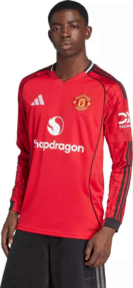 Μακρυμάνικη φανέλα adidas Manchester United Long Sleeve Home Jersey 2025/26