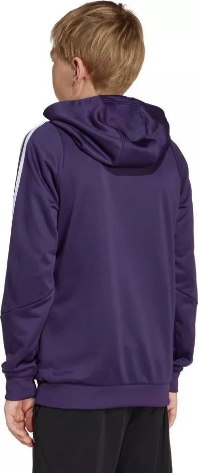 Sweatshirt med huva adidas MUFC TR HOOD Y 2025/26