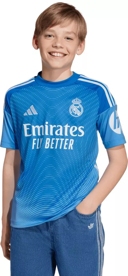 Dres adidas Real Madrid Home Goalkeeper Jersey 2025/26 Kids