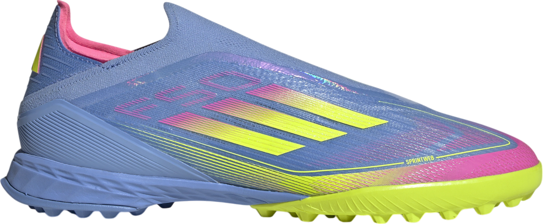 Pánské beztkaničkové kopačky adidas F50 Pro Laceless TF