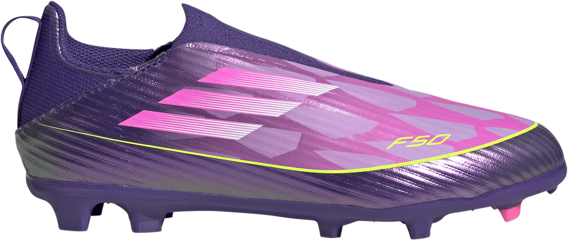 Nogometni čevlji adidas F50 League Laceless „Lamine Yamal“ FG/MG Kids