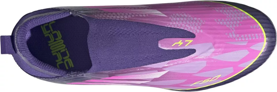 Nogometni čevlji adidas F50 League Laceless „Lamine Yamal“ FG/MG Kids