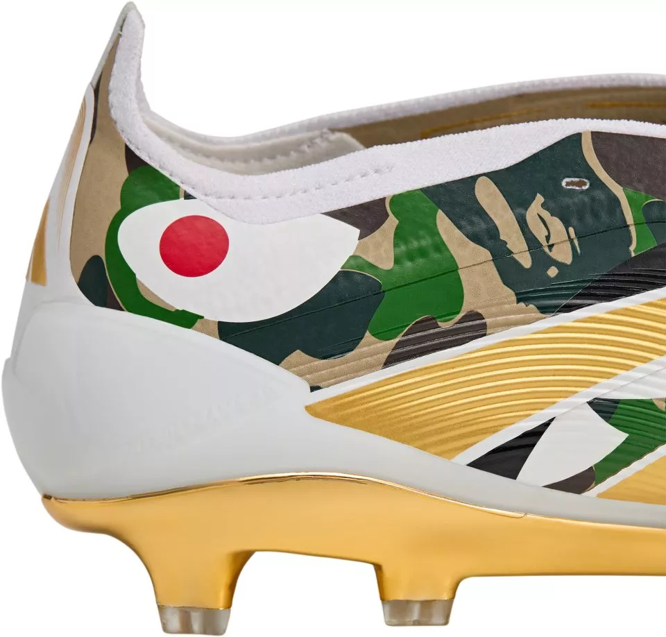 【 BAPE X ADIDAS 】PREDATOR ELITE FT FG adidas Predator Elite Fold-over Tongue FG BAPE - Multicolor