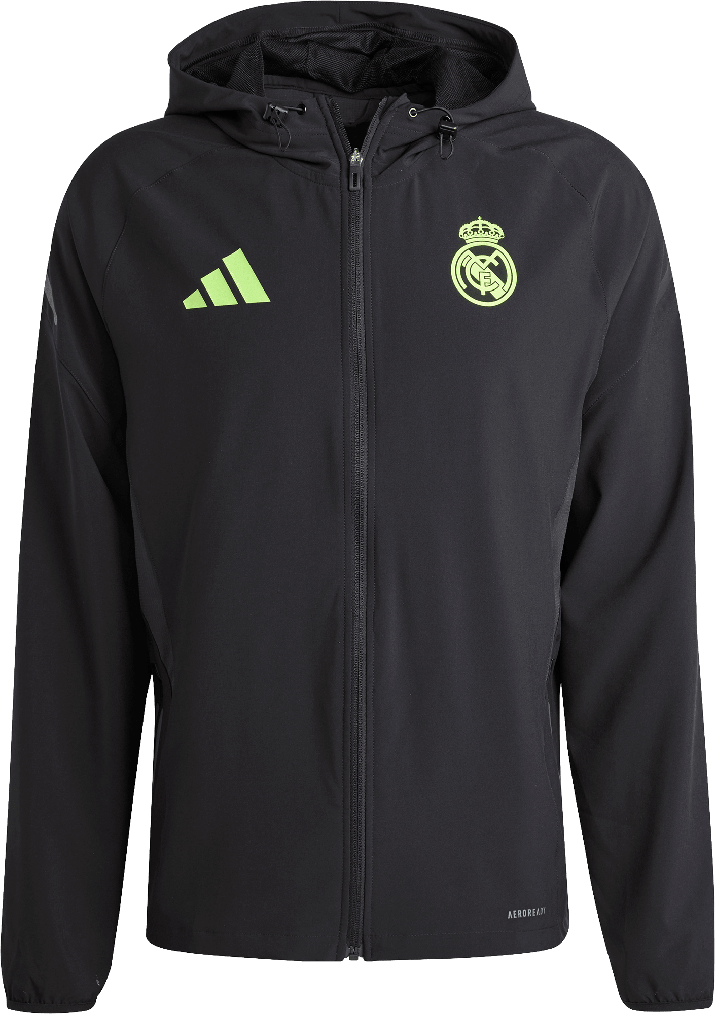 Jakna s kapuco adidas Real Madrid Tiro25 Pro Vis Tech Travel Jacket 2025/26