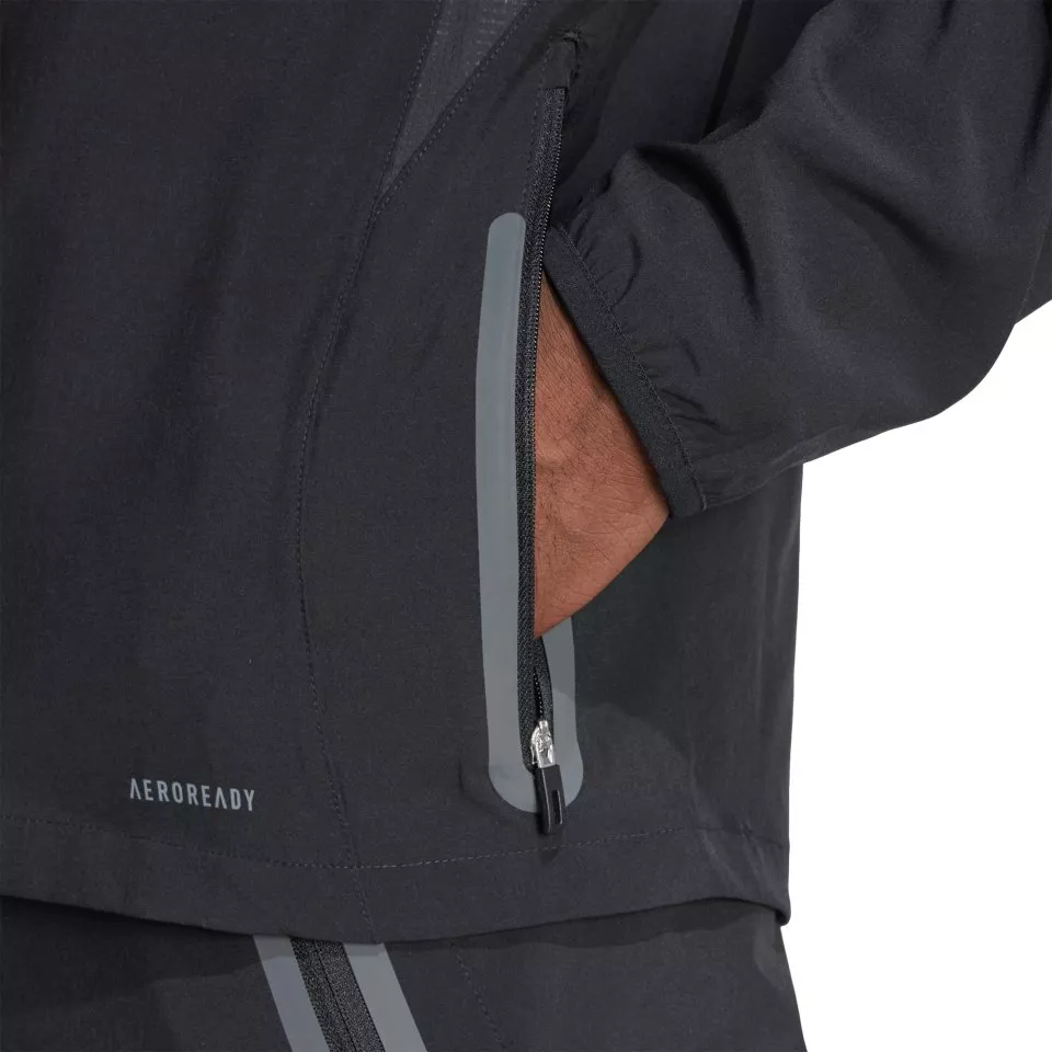 Jakna s kapuco adidas Real Madrid Tiro25 Pro Vis Tech Travel Jacket 2025/26