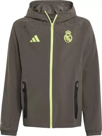 Real Madrid Tiro25 Competition Vis Tech Travel Jacket 2025/26 Kids