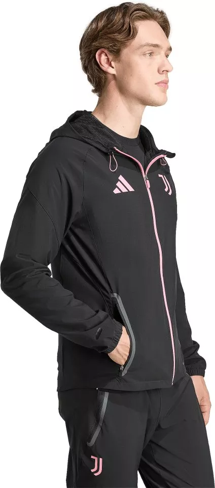 Jacheta adidas Juventus Tiro25 Competition Vis Tech Travel Jacket