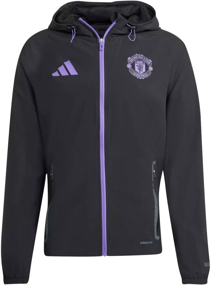 Jakna s kapuco adidas MUFC C VT J 2025/26