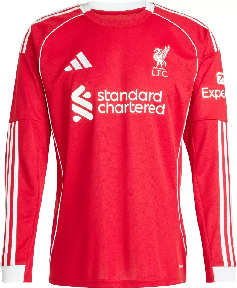 Dres z dolgimi rokavi adidas FC Liverpool Long Sleeve Home Jersey 2025/26